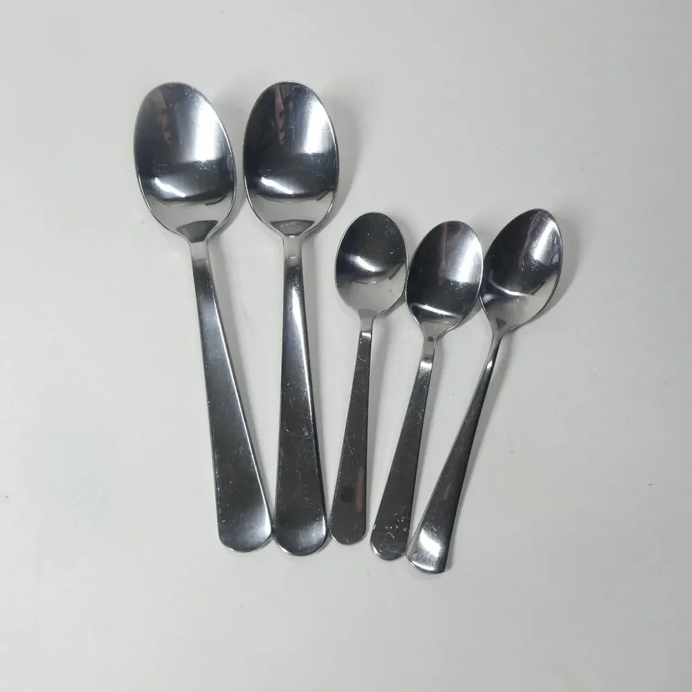 Ikea Flatware Mixed Lot of Spoons Stainless 22185 22422